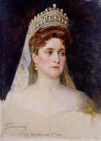 Prinzessin Alix von Hessen und bei Rhein als Zarin Alexandra Fjodorowna von Russland