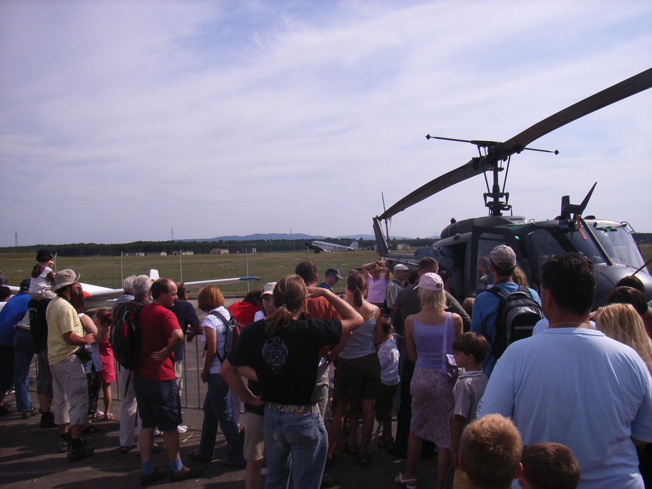 Flugschau 2008 auf dem August-Euler-Flugplatz auf dem Griesheimer Sand