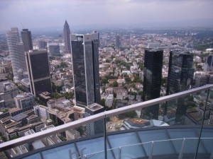 Rundblick über Frankfurt