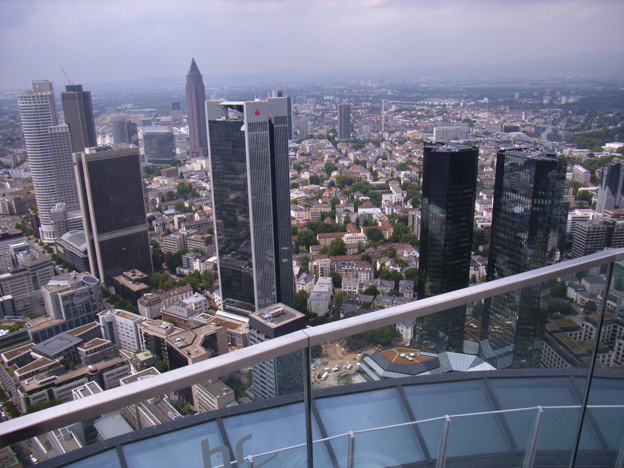 Blick ber Frankfurt am Main