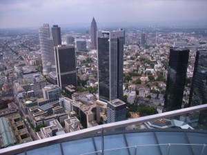 Rundblick über Frankfurt am Main