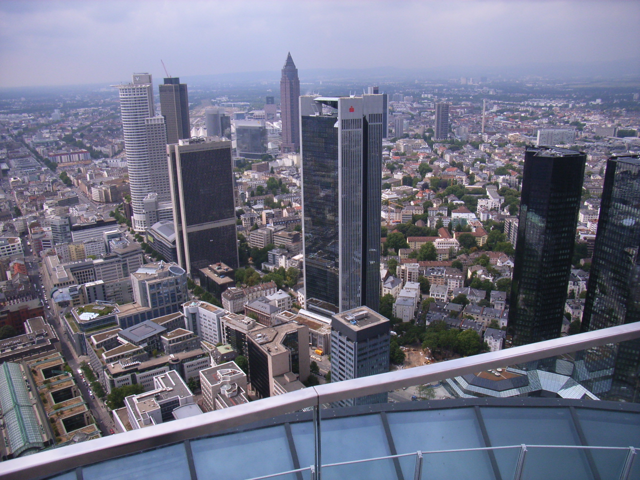 Blick ber Frankfurt am Main