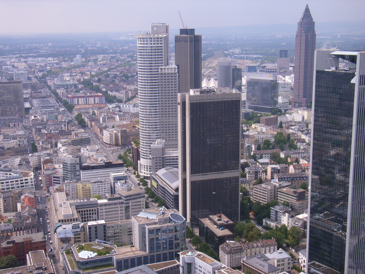 Blick ber Frankfurt am Main