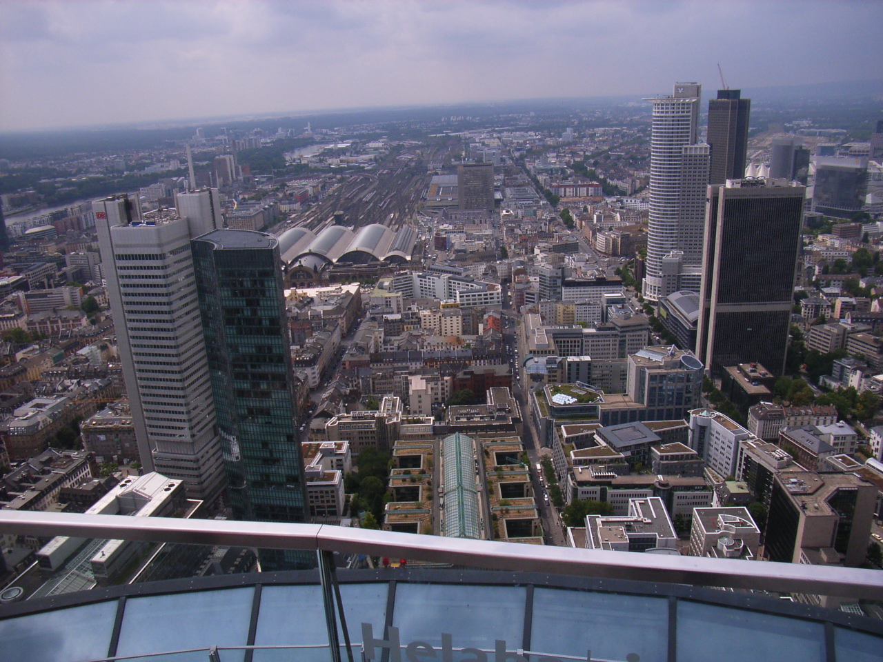 Blick ber Frankfurt am Main