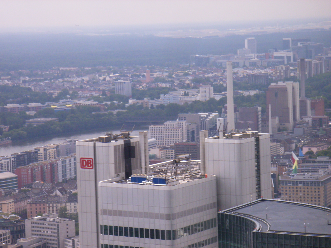 Blick ber Frankfurt am Main