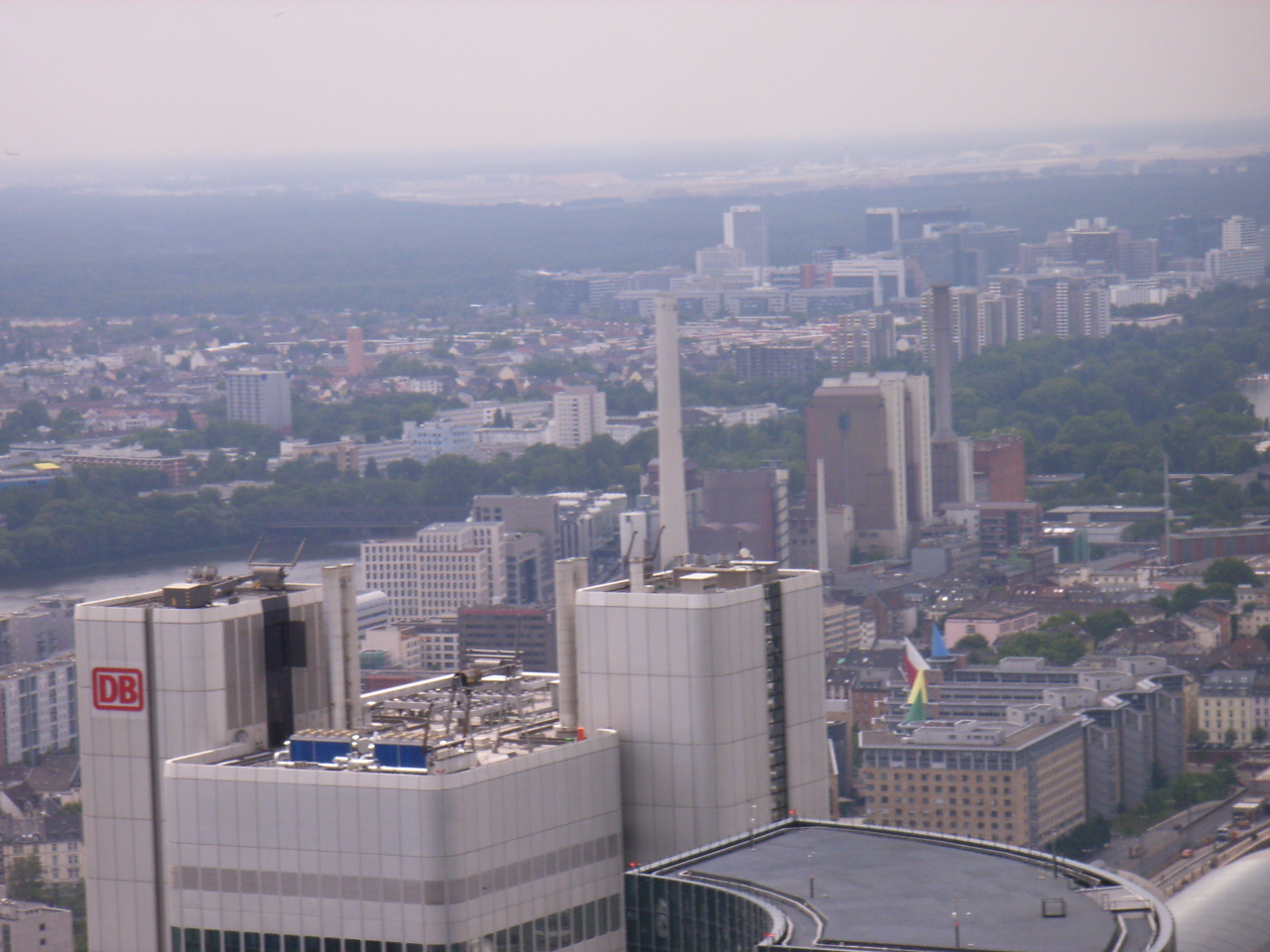 Blick ber Frankfurt am Main