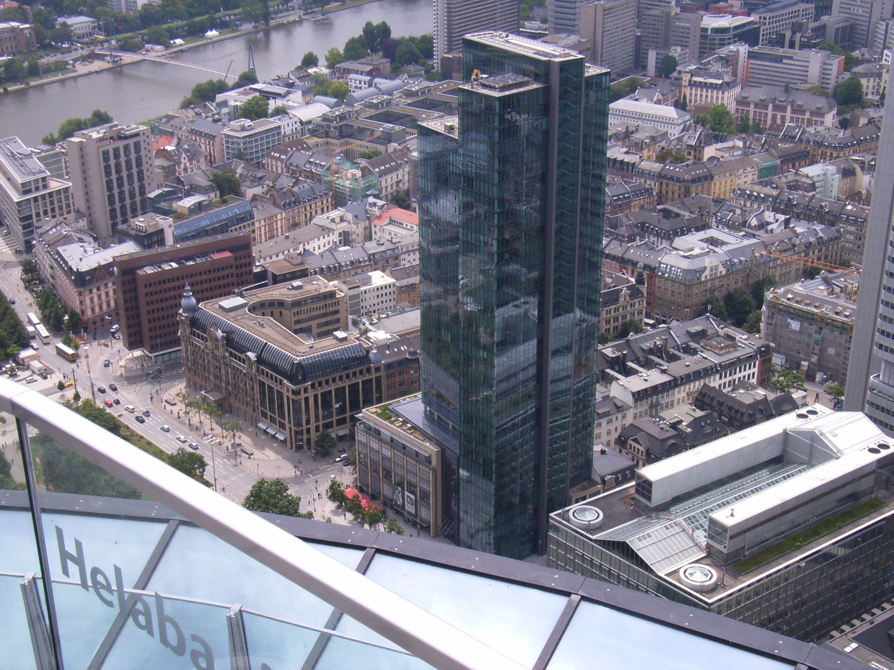 Blick ber Frankfurt am Main