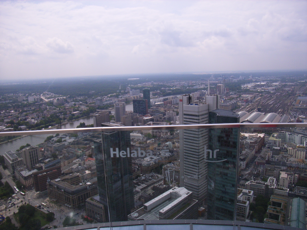 Blick ber Frankfurt am Main