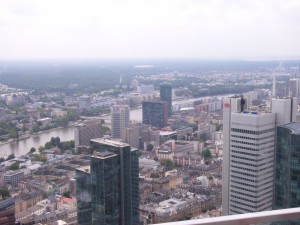 Rundblick über Frankfurt am Main