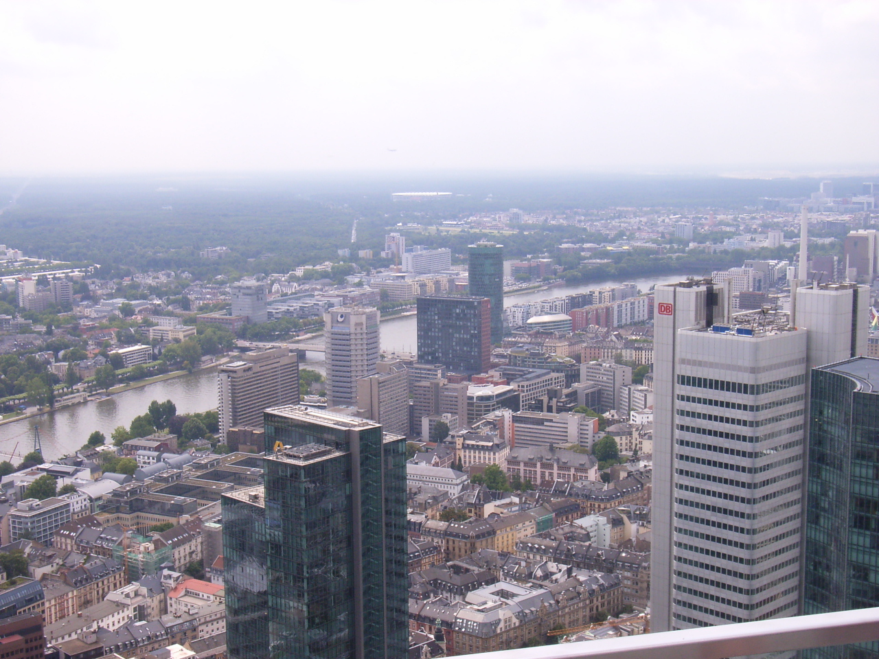 Blick über Frankfurt am Main