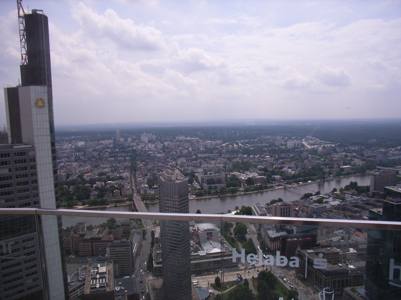 Blick ber Frankfurt am Main